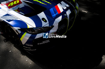 2024-06-07 - 46 MARTIN Maxime (bel), ROSSI Valentino (ita), AL HARTHY Ahmad (omn), Team WRT, BMW M4 GT3 #46, LM GT3 #44, FIA WEC, action during the Scrutineering of the 2024 24 Hours of Le Mans, 4th round of the 2024 FIA World Endurance Championship, on the Place de la République, from June 7 to 8, 2024 in Le Mans, France - 24 HEURES DU MANS 2024 - SCRUTINEERING - ENDURANCE - MOTORS