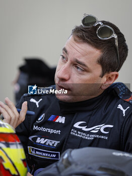 2024-06-07 - 20 VAN DER LINDE Sheldon (zaf), FRIJNS Robin (nld), RAST René (ger), BMW M Team WRT, BMW Hybrid V8 #20, Hypercar, FIA WEC, ambiance during the Scrutineering of the 2024 24 Hours of Le Mans, 4th round of the 2024 FIA World Endurance Championship, on the Place de la République, from June 7 to 8, 2024 in Le Mans, France - 24 HEURES DU MANS 2024 - SCRUTINEERING - ENDURANCE - MOTORS