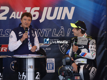 2024-06-07 - ROSSI Valentino (ita), Team WRT, BMW M4 GT3 #46, LM GT3 #44, FIA WEC, portrait during the Scrutineering of the 2024 24 Hours of Le Mans, 4th round of the 2024 FIA World Endurance Championship, on the Place de la République, from June 7 to 8, 2024 in Le Mans, France - 24 HEURES DU MANS 2024 - SCRUTINEERING - ENDURANCE - MOTORS