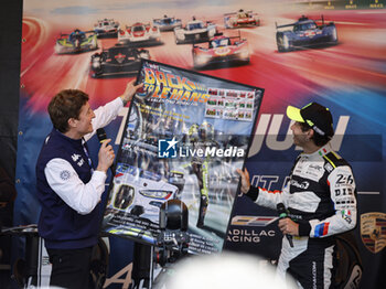 2024-06-07 - ROSSI Valentino (ita), Team WRT, BMW M4 GT3 #46, LM GT3 #44, FIA WEC, portrait during the Scrutineering of the 2024 24 Hours of Le Mans, 4th round of the 2024 FIA World Endurance Championship, on the Place de la République, from June 7 to 8, 2024 in Le Mans, France - 24 HEURES DU MANS 2024 - SCRUTINEERING - ENDURANCE - MOTORS