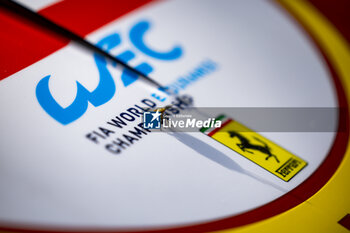 2024-06-08 - 51 PIER GUIDI Alessandro (ita), CALADO James (gbr), GIOVINAZZI Antonio (ita), Ferrari AF Corse, Ferrari 499P #51, Hypercar, FIA WEC, ambiance during the Scrutineering of the 2024 24 Hours of Le Mans, 4th round of the 2024 FIA World Endurance Championship, on the Place de la République, from June 7 to 8, 2024 in Le Mans, France - 24 HEURES DU MANS 2024 - SCRUTINEERING - ENDURANCE - MOTORS