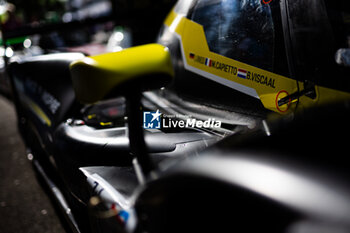 2024-06-08 - 09 RIED Jonas (ger), CAPIETTO Maceo (fra), VISCAAL Bent (nld), Proton Competition, Oreca 07 - Gibson #09, LMP2, detail during the Scrutineering of the 2024 24 Hours of Le Mans, 4th round of the 2024 FIA World Endurance Championship, on the Place de la République, from June 7 to 8, 2024 in Le Mans, France - 24 HEURES DU MANS 2024 - SCRUTINEERING - ENDURANCE - MOTORS