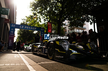 2024-06-08 - 09 RIED Jonas (ger), CAPIETTO Maceo (fra), VISCAAL Bent (nld), Proton Competition, Oreca 07 - Gibson #09, LMP2, during the Scrutineering of the 2024 24 Hours of Le Mans, 4th round of the 2024 FIA World Endurance Championship, on the Place de la République, from June 7 to 8, 2024 in Le Mans, France - 24 HEURES DU MANS 2024 - SCRUTINEERING - ENDURANCE - MOTORS