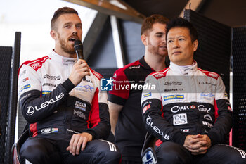 2024-06-08 - HAWKSWORTH Jack (gbr), Akkodis ASP Team, Lexus RC F GT3 #87, LM GT3, FIA WEC, portrait during the Scrutineering of the 2024 24 Hours of Le Mans, 4th round of the 2024 FIA World Endurance Championship, on the Place de la République, from June 7 to 8, 2024 in Le Mans, France - 24 HEURES DU MANS 2024 - SCRUTINEERING - ENDURANCE - MOTORS