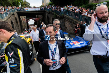 2024-06-08 - FILLON Pierre (fra), President of ACO, portrait during the Scrutineering of the 2024 24 Hours of Le Mans, 4th round of the 2024 FIA World Endurance Championship, on the Place de la République, from June 7 to 8, 2024 in Le Mans, France - 24 HEURES DU MANS 2024 - SCRUTINEERING - ENDURANCE - MOTORS