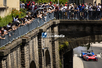 2024-06-08 - 11 VERNAY Jean-Karl (fra), SERRAVALLE Antonio (can), WATTANA BENNETT Carl (tha), Isotta Fraschini, Isotta Fraschini Tipo6-C #11, Hypercar, FIA WEC, action during the City Centre Procession of the 2024 24 Hours of Le Mans, 4th round of the 2024 FIA World Endurance Championship, on June 8, 2024 in Le Mans, France - 24 HEURES DU MANS 2024 - CITY CENTRE PROCESSION - ENDURANCE - MOTORS