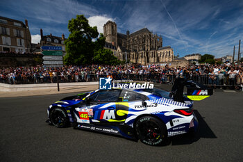 2024-06-08 - 46 MARTIN Maxime (bel), ROSSI Valentino (ita), AL HARTHY Ahmad (omn), Team WRT, BMW M4 GT3 #46, LM GT3 #44, FIA WEC, action during the City Centre Procession of the 2024 24 Hours of Le Mans, 4th round of the 2024 FIA World Endurance Championship, on June 8, 2024 in Le Mans, France - 24 HEURES DU MANS 2024 - CITY CENTRE PROCESSION - ENDURANCE - MOTORS