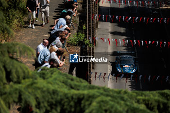 2024-06-08 - 27 JAMES Ian (usa), MANCINELLI Daniel (ita), RIBERAS Alex (spa), Heart of Racing Team, Aston Martin Vantage GT3 #27, LM GT3, FIA WEC, action during the City Centre Procession of the 2024 24 Hours of Le Mans, 4th round of the 2024 FIA World Endurance Championship, on June 8, 2024 in Le Mans, France - 24 HEURES DU MANS 2024 - CITY CENTRE PROCESSION - ENDURANCE - MOTORS