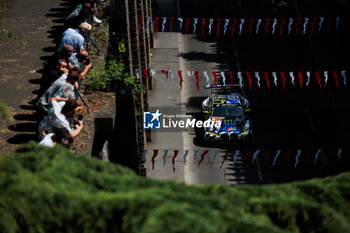 2024-06-08 - 46 MARTIN Maxime (bel), ROSSI Valentino (ita), AL HARTHY Ahmad (omn), Team WRT, BMW M4 GT3 #46, LM GT3 #44, FIA WEC, action during the City Centre Procession of the 2024 24 Hours of Le Mans, 4th round of the 2024 FIA World Endurance Championship, on June 8, 2024 in Le Mans, France - 24 HEURES DU MANS 2024 - CITY CENTRE PROCESSION - ENDURANCE - MOTORS