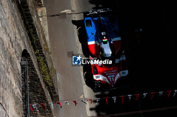 2024-06-08 - 11 VERNAY Jean-Karl (fra), SERRAVALLE Antonio (can), WATTANA BENNETT Carl (tha), Isotta Fraschini, Isotta Fraschini Tipo6-C #11, Hypercar, FIA WEC, action during the City Centre Procession of the 2024 24 Hours of Le Mans, 4th round of the 2024 FIA World Endurance Championship, on June 8, 2024 in Le Mans, France - 24 HEURES DU MANS 2024 - CITY CENTRE PROCESSION - ENDURANCE - MOTORS