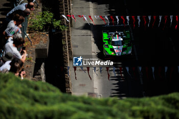 2024-06-08 - 19 GROSJEAN Romain (fra), CALDARELLI Andrea (ita), CAIROLI Matteo (ita), Lamborghini Iron Lynx, Lamborghini SC63 #19, Hypercar, action during the City Centre Procession of the 2024 24 Hours of Le Mans, 4th round of the 2024 FIA World Endurance Championship, on June 8, 2024 in Le Mans, France - 24 HEURES DU MANS 2024 - CITY CENTRE PROCESSION - ENDURANCE - MOTORS