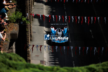 2024-06-08 - 36 VAXIVIERE Matthieu (fra), SCHUMACHER Mick (ger), LAPIERRE Nicolas (fra), Alpine Endurance Team, Alpine A424 #36, Hypercar, FIA WEC, action during the City Centre Procession of the 2024 24 Hours of Le Mans, 4th round of the 2024 FIA World Endurance Championship, on June 8, 2024 in Le Mans, France - 24 HEURES DU MANS 2024 - CITY CENTRE PROCESSION - ENDURANCE - MOTORS