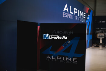 2024-06-08 - Alpine at the Musée des 24 heures du Mans, on June 8, 2024 in Le Mans, France - 24 HEURES DU MANS 2024 - MUSEUM - ENDURANCE - MOTORS