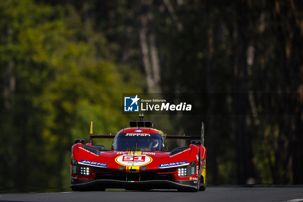 24 HEURES DU MANS 2024 - FREE PRACTICE 1 - TEST DAY - ENDURANCE - MOTORS