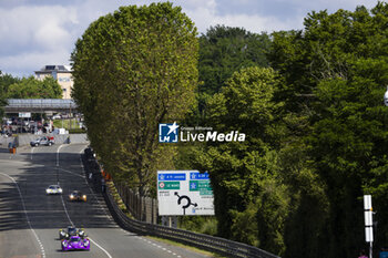 2024-06-09 - 14 HYETT PJ (usa), DELETRAZ Louis (swi), QUINN Alex (gbr), AO by TF, Oreca 07 - Gibson #14, LMP2 PRO/AM, action during the Free Practice 1 - Test Day of the 2024 24 Hours of Le Mans, 4th round of the 2024 FIA World Endurance Championship, on the Circuit des 24 Heures du Mans, on June 9, 2024 in Le Mans, France - 24 HEURES DU MANS 2024 - FREE PRACTICE 1 - TEST DAY - ENDURANCE - MOTORS