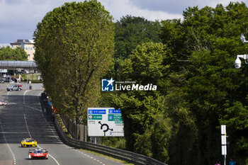 2024-06-09 - 311 DERANI Luis Felipe (bra), AITKEN Jack (gbr), DRUGOVICH Felipe (bra), Whelen Cadillac Racing, Cadillac V-Series.R #311, Hypercar, action during the Free Practice 1 - Test Day of the 2024 24 Hours of Le Mans, 4th round of the 2024 FIA World Endurance Championship, on the Circuit des 24 Heures du Mans, on June 9, 2024 in Le Mans, France - 24 HEURES DU MANS 2024 - FREE PRACTICE 1 - TEST DAY - ENDURANCE - MOTORS
