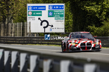 2024-06-09 - 31 FARFUS Augusto (bra), GELAEL Sean (ind), LEUNG Darren (gbr), Team WRT, BMW M4 GT3 #31, LM GT3, FIA WEC, action during the Free Practice 1 - Test Day of the 2024 24 Hours of Le Mans, 4th round of the 2024 FIA World Endurance Championship, on the Circuit des 24 Heures du Mans, on June 9, 2024 in Le Mans, France - 24 HEURES DU MANS 2024 - FREE PRACTICE 1 - TEST DAY - ENDURANCE - MOTORS
