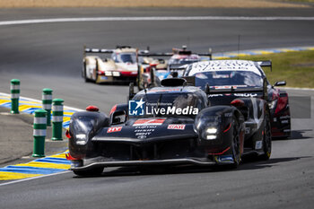 2024-06-09 - 07 LOPEZ José María (arg), KOBAYASHI Kamui (jpn), DE VRIES Nyck (nld), Toyota Gazoo Racing, Toyota GR010 - Hybrid #07, Hypercar, FIA WEC, action during the Free Practice 1 - Test Day of the 2024 24 Hours of Le Mans, 4th round of the 2024 FIA World Endurance Championship, on the Circuit des 24 Heures du Mans, on June 9, 2024 in Le Mans, France - 24 HEURES DU MANS 2024 - FREE PRACTICE 1 - TEST DAY - ENDURANCE - MOTORS