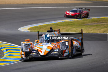 2024-06-09 - 33 MATTSCHULL Alexander (ger), BINDER René (aut), HORR Laurents (ger), DKR Engineering, Oreca 07 - Gibson #33, LMP2 PRO/AM, action during the Free Practice 1 - Test Day of the 2024 24 Hours of Le Mans, 4th round of the 2024 FIA World Endurance Championship, on the Circuit des 24 Heures du Mans, on June 9, 2024 in Le Mans, France - 24 HEURES DU MANS 2024 - FREE PRACTICE 1 - TEST DAY - ENDURANCE - MOTORS