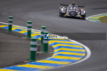 2024-06-09 - 24 SCHERER Fabio (swi), HEINEMEIER HANSSON David (dnk), SIMPSON Kyffin (usa), Nielsen Racing, Oreca 07 - Gibson #24, LMP2, action during the Free Practice 1 - Test Day of the 2024 24 Hours of Le Mans, 4th round of the 2024 FIA World Endurance Championship, on the Circuit des 24 Heures du Mans, on June 9, 2024 in Le Mans, France - 24 HEURES DU MANS 2024 - FREE PRACTICE 1 - TEST DAY - ENDURANCE - MOTORS