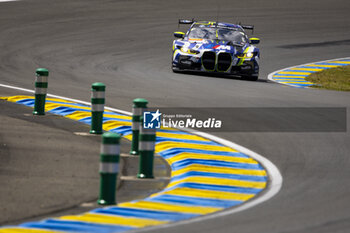 2024-06-09 - 46 MARTIN Maxime (bel), ROSSI Valentino (ita), AL HARTHY Ahmad (omn), Team WRT, BMW M4 GT3 #46, LM GT3 #44, FIA WEC, action during the Free Practice 1 - Test Day of the 2024 24 Hours of Le Mans, 4th round of the 2024 FIA World Endurance Championship, on the Circuit des 24 Heures du Mans, on June 9, 2024 in Le Mans, France - 24 HEURES DU MANS 2024 - FREE PRACTICE 1 - TEST DAY - ENDURANCE - MOTORS