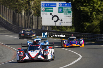 2024-06-09 - 10 CULLEN Ryan (gbr), PILET Patrick (fra), RICHELMI Stéphane (mco), Vector Sport, Oreca 07 - Gibson #10, LMP2, action during the Free Practice 1 - Test Day of the 2024 24 Hours of Le Mans, 4th round of the 2024 FIA World Endurance Championship, on the Circuit des 24 Heures du Mans, on June 9, 2024 in Le Mans, France - 24 HEURES DU MANS 2024 - FREE PRACTICE 1 - TEST DAY - ENDURANCE - MOTORS