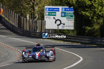2024-06-09 - 183 PERRODO François (fra), BARNICOAT Ben (gbr), VARRONE Nicolas (arg), AF Corse, Oreca 07 - Gibson #183, LMP2 PRO/AM, action during the Free Practice 1 - Test Day of the 2024 24 Hours of Le Mans, 4th round of the 2024 FIA World Endurance Championship, on the Circuit des 24 Heures du Mans, on June 9, 2024 in Le Mans, France - 24 HEURES DU MANS 2024 - FREE PRACTICE 1 - TEST DAY - ENDURANCE - MOTORS