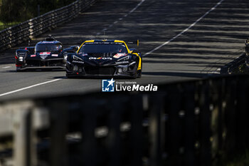 2024-06-09 - 82 JUNCADELLA Daniel (spa), BAUD Sébastien (fra), KOIZUMI Hiroshi (jpn), TF Sport, Corvette Z06 GT3.R #82, LM GT3, FIA WEC, action during the Free Practice 1 - Test Day of the 2024 24 Hours of Le Mans, 4th round of the 2024 FIA World Endurance Championship, on the Circuit des 24 Heures du Mans, on June 9, 2024 in Le Mans, France - 24 HEURES DU MANS 2024 - FREE PRACTICE 1 - TEST DAY - ENDURANCE - MOTORS