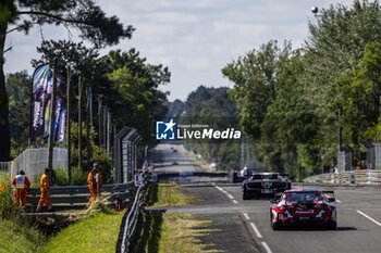 2024-06-09 - 31 FARFUS Augusto (bra), GELAEL Sean (ind), LEUNG Darren (gbr), Team WRT, BMW M4 GT3 #31, LM GT3, FIA WEC, action during the Free Practice 1 - Test Day of the 2024 24 Hours of Le Mans, 4th round of the 2024 FIA World Endurance Championship, on the Circuit des 24 Heures du Mans, on June 9, 2024 in Le Mans, France - 24 HEURES DU MANS 2024 - FREE PRACTICE 1 - TEST DAY - ENDURANCE - MOTORS