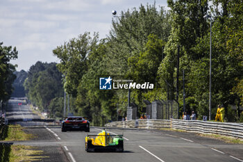 2024-06-09 - 34 SMIECHOWSKI Jakub (pol), LOMKO Vladislav (grd), NOVALAK Clément (fra), Inter Europol Competition, Oreca 07 - Gibson #34, LMP2, action during the Free Practice 1 - Test Day of the 2024 24 Hours of Le Mans, 4th round of the 2024 FIA World Endurance Championship, on the Circuit des 24 Heures du Mans, on June 9, 2024 in Le Mans, France - 24 HEURES DU MANS 2024 - FREE PRACTICE 1 - TEST DAY - ENDURANCE - MOTORS