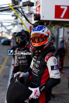 2024-06-09 - LOPEZ José María (arg), Toyota Gazoo Racing, Toyota GR010 - Hybrid #07, Hypercar, FIA WEC, portrait during the Free Practice 1 - Test Day of the 2024 24 Hours of Le Mans, 4th round of the 2024 FIA World Endurance Championship, on the Circuit des 24 Heures du Mans, on June 9, 2024 in Le Mans, France - 24 HEURES DU MANS 2024 - FREE PRACTICE 1 - TEST DAY - ENDURANCE - MOTORS