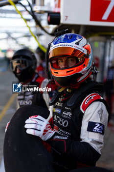 2024-06-09 - LOPEZ José María (arg), Toyota Gazoo Racing, Toyota GR010 - Hybrid #07, Hypercar, FIA WEC, portrait during the Free Practice 1 - Test Day of the 2024 24 Hours of Le Mans, 4th round of the 2024 FIA World Endurance Championship, on the Circuit des 24 Heures du Mans, on June 9, 2024 in Le Mans, France - 24 HEURES DU MANS 2024 - FREE PRACTICE 1 - TEST DAY - ENDURANCE - MOTORS