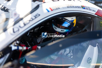 2024-06-09 - VAN DER LINDE Kelvin (zaf), Akkodis ASP Team, Lexus RC F GT3 #78, LM GT3, FIA WEC, portrait during the Free Practice 1 - Test Day of the 2024 24 Hours of Le Mans, 4th round of the 2024 FIA World Endurance Championship, on the Circuit des 24 Heures du Mans, on June 9, 2024 in Le Mans, France - 24 HEURES DU MANS 2024 - FREE PRACTICE 1 - TEST DAY - ENDURANCE - MOTORS