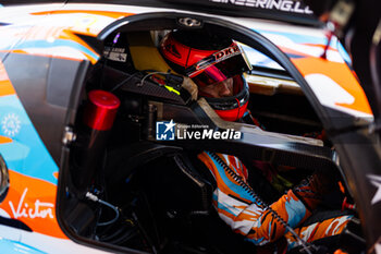 2024-06-09 - HORR Laurents (ger), DKR Engineering, Oreca 07 - Gibson #33, LMP2 PRO/AM, portrait during the Free Practice 1 - Test Day of the 2024 24 Hours of Le Mans, 4th round of the 2024 FIA World Endurance Championship, on the Circuit des 24 Heures du Mans, on June 9, 2024 in Le Mans, France - 24 HEURES DU MANS 2024 - FREE PRACTICE 1 - TEST DAY - ENDURANCE - MOTORS