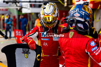 2024-06-09 - CALADO James (gbr), Ferrari AF Corse, Ferrari 499P #51, Hypercar, FIA WEC, portrait during the Free Practice 1 - Test Day of the 2024 24 Hours of Le Mans, 4th round of the 2024 FIA World Endurance Championship, on the Circuit des 24 Heures du Mans, on June 9, 2024 in Le Mans, France - 24 HEURES DU MANS 2024 - FREE PRACTICE 1 - TEST DAY - ENDURANCE - MOTORS