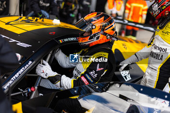 2024-06-09 - VAN ROMPUY Tom (bel), TF Sport, Corvette Z06 GT3.R #81, LM GT3, FIA WEC, portrait during the Free Practice 1 - Test Day of the 2024 24 Hours of Le Mans, 4th round of the 2024 FIA World Endurance Championship, on the Circuit des 24 Heures du Mans, on June 9, 2024 in Le Mans, France - 24 HEURES DU MANS 2024 - FREE PRACTICE 1 - TEST DAY - ENDURANCE - MOTORS