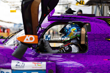 2024-06-09 - HYETT PJ (usa), AO by TF, Oreca 07 - Gibson #14, LMP2 PRO/AM, portrait during the Free Practice 1 - Test Day of the 2024 24 Hours of Le Mans, 4th round of the 2024 FIA World Endurance Championship, on the Circuit des 24 Heures du Mans, on June 9, 2024 in Le Mans, France - 24 HEURES DU MANS 2024 - FREE PRACTICE 1 - TEST DAY - ENDURANCE - MOTORS