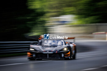 2024-06-09 - 59 SAUCY Grégoire (swi), COTTINGHAM James (gbr), COSTA Nicolas (bra), United Autosports, McLaren 720S GT3 Evo #59, LM GT3, FIA WEC, action during the Free Practice 1 - Test Day of the 2024 24 Hours of Le Mans, 4th round of the 2024 FIA World Endurance Championship, on the Circuit des 24 Heures du Mans, on June 9, 2024 in Le Mans, France - 24 HEURES DU MANS 2024 - FREE PRACTICE 1 - TEST DAY - ENDURANCE - MOTORS