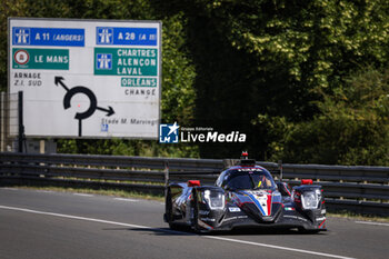 2024-06-09 - 183 PERRODO François (fra), BARNICOAT Ben (gbr), VARRONE Nicolas (arg), AF Corse, Oreca 07 - Gibson #183, LMP2 PRO/AM, action during the Free Practice 1 - Test Day of the 2024 24 Hours of Le Mans, 4th round of the 2024 FIA World Endurance Championship, on the Circuit des 24 Heures du Mans, on June 9, 2024 in Le Mans, France - 24 HEURES DU MANS 2024 - FREE PRACTICE 1 - TEST DAY - ENDURANCE - MOTORS