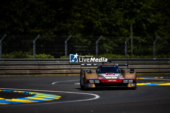 2024-06-09 - 12 STEVENS Will (gbr), ILOTT Callum (gbr), NATO Norman (fra), Hertz Team Jota, Porsche 963 #12, Hypercar, FIA WEC, action during the Free Practice 1 - Test Day of the 2024 24 Hours of Le Mans, 4th round of the 2024 FIA World Endurance Championship, on the Circuit des 24 Heures du Mans, on June 9, 2024 in Le Mans, France - 24 HEURES DU MANS 2024 - FREE PRACTICE 1 - TEST DAY - ENDURANCE - MOTORS