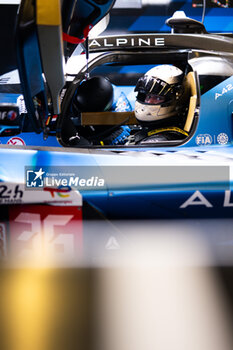 2024-06-09 - SCHUMACHER Mick (ger), Alpine Endurance Team, Alpine A424 #36, Hypercar, FIA WEC, portrait during the Free Practice 1 - Test Day of the 2024 24 Hours of Le Mans, 4th round of the 2024 FIA World Endurance Championship, on the Circuit des 24 Heures du Mans, on June 9, 2024 in Le Mans, France - 24 HEURES DU MANS 2024 - FREE PRACTICE 1 - TEST DAY - ENDURANCE - MOTORS