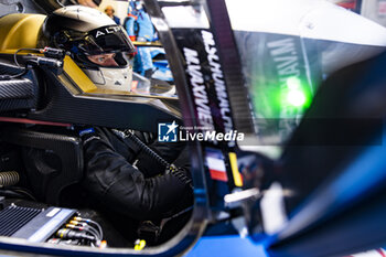 2024-06-09 - SCHUMACHER Mick (ger), Alpine Endurance Team, Alpine A424 #36, Hypercar, FIA WEC, portrait during the Free Practice 2 - Test Day of the 2024 24 Hours of Le Mans, 4th round of the 2024 FIA World Endurance Championship, on the Circuit des 24 Heures du Mans, on June 9, 2024 in Le Mans, France - 24 HEURES DU MANS 2024 - FREE PRACTICE 2 - TEST DAY - ENDURANCE - MOTORS