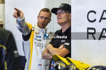 2024-06-09 - BOURDAIS Sébastien (fra), Cadillac Racing, Cadillac V-Series.R #03, Hypercar, portrait during the Free Practice 2 - Test Day of the 2024 24 Hours of Le Mans, 4th round of the 2024 FIA World Endurance Championship, on the Circuit des 24 Heures du Mans, on June 9, 2024 in Le Mans, France - 24 HEURES DU MANS 2024 - FREE PRACTICE 2 - TEST DAY - ENDURANCE - MOTORS