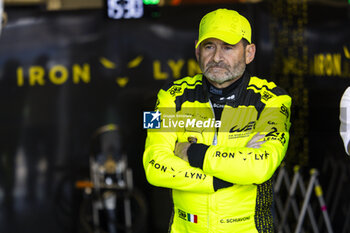2024-06-09 - SCHIAVONI Claudio (ita), Lamborghini Huracan GT3 Evo2 #60, LM GT3, FIA WEC, portrait during the Free Practice 2 - Test Day of the 2024 24 Hours of Le Mans, 4th round of the 2024 FIA World Endurance Championship, on the Circuit des 24 Heures du Mans, on June 9, 2024 in Le Mans, France - 24 HEURES DU MANS 2024 - FREE PRACTICE 2 - TEST DAY - ENDURANCE - MOTORS