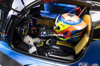2024-06-09 - VAXIVIERE Matthieu (fra), Alpine Endurance Team, Alpine A424 #36, Hypercar, FIA WEC, portrait during the Free Practice 2 - Test Day of the 2024 24 Hours of Le Mans, 4th round of the 2024 FIA World Endurance Championship, on the Circuit des 24 Heures du Mans, on June 9, 2024 in Le Mans, France - 24 HEURES DU MANS 2024 - FREE PRACTICE 2 - TEST DAY - ENDURANCE - MOTORS