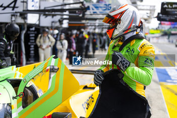 2024-06-09 - SMIECHOWSKI Jakub (pol), Inter Europol Competition, Oreca 07 - Gibson #34, LMP2, portrait during the Free Practice 2 - Test Day of the 2024 24 Hours of Le Mans, 4th round of the 2024 FIA World Endurance Championship, on the Circuit des 24 Heures du Mans, on June 9, 2024 in Le Mans, France - 24 HEURES DU MANS 2024 - FREE PRACTICE 2 - TEST DAY - ENDURANCE - MOTORS