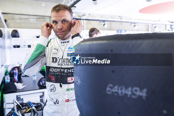 2024-06-09 - SORENSEN Marco (dnk), D'Station Racing, Aston Martin Vantage GT3 #777, LM GT3, FIA WEC, portrait during the Free Practice 2 - Test Day of the 2024 24 Hours of Le Mans, 4th round of the 2024 FIA World Endurance Championship, on the Circuit des 24 Heures du Mans, on June 9, 2024 in Le Mans, France - 24 HEURES DU MANS 2024 - FREE PRACTICE 2 - TEST DAY - ENDURANCE - MOTORS