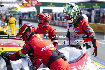 2024-06-09 - MANN Simon (usa), Vista AF Corse, Ferrari 296 GT3 #55, LM GT3, FIA WEC, portrait during the Free Practice 2 - Test Day of the 2024 24 Hours of Le Mans, 4th round of the 2024 FIA World Endurance Championship, on the Circuit des 24 Heures du Mans, on June 9, 2024 in Le Mans, France - 24 HEURES DU MANS 2024 - FREE PRACTICE 2 - TEST DAY - ENDURANCE - MOTORS