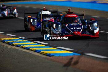 2024-06-09 - 22 JARVIS Oliver (gbr), GARG Bijoy (usa), SIEGEL Nolan (usa), United Autosports, Oreca 07 - Gibson #22, LMP2, action during the Free Practice 2 - Test Day of the 2024 24 Hours of Le Mans, 4th round of the 2024 FIA World Endurance Championship, on the Circuit des 24 Heures du Mans, on June 9, 2024 in Le Mans, France - 24 HEURES DU MANS 2024 - FREE PRACTICE 2 - TEST DAY - ENDURANCE - MOTORS