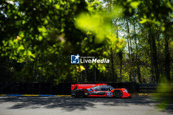 2024-06-09 - 45 KURTZ George (usa), BRAUN Colin (usa), CATSBURG Nicky (nld), Crowdstrike Racing by APR, Oreca 07 - Gibson #45, LMP2 PRO/AM, action during the Free Practice 2 - Test Day of the 2024 24 Hours of Le Mans, 4th round of the 2024 FIA World Endurance Championship, on the Circuit des 24 Heures du Mans, on June 9, 2024 in Le Mans, France - 24 HEURES DU MANS 2024 - FREE PRACTICE 2 - TEST DAY - ENDURANCE - MOTORS